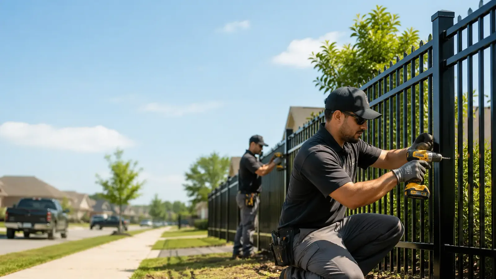 Metal Fence Installation in Greenville, MS